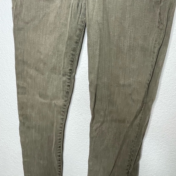 MOTHER jeans green sz 27 The Looker Sherwood Forest green - Picture 3 of 10